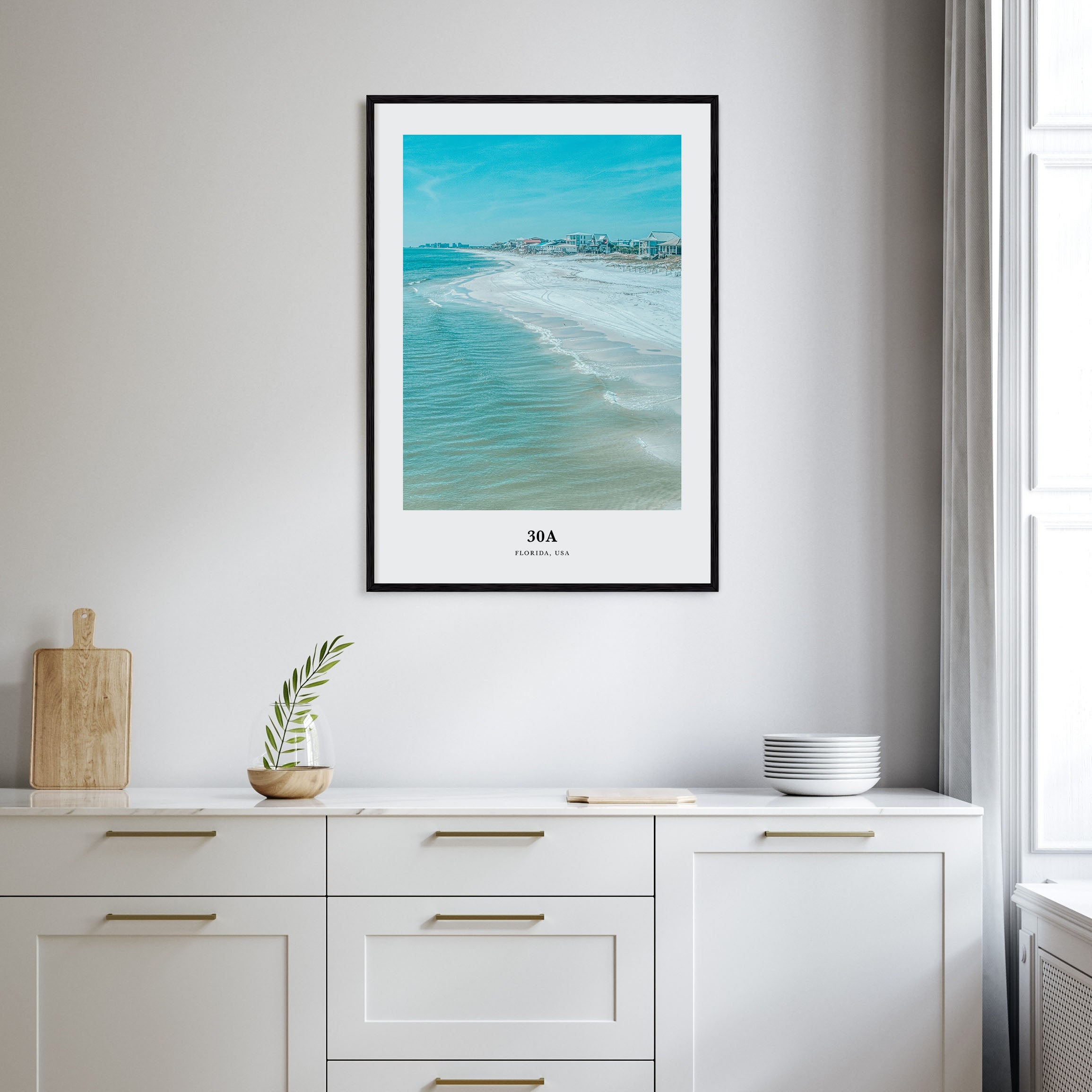 30A Portrait Color Poster