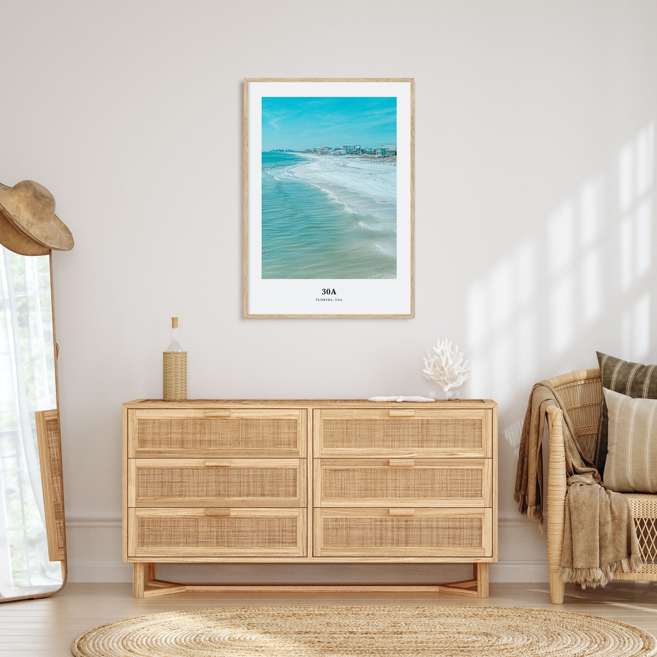 30A Portrait Color Poster