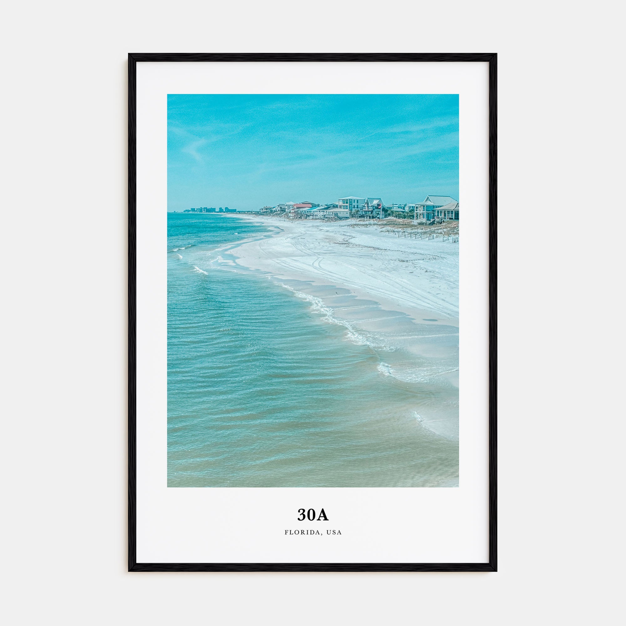 30A Portrait Color Poster