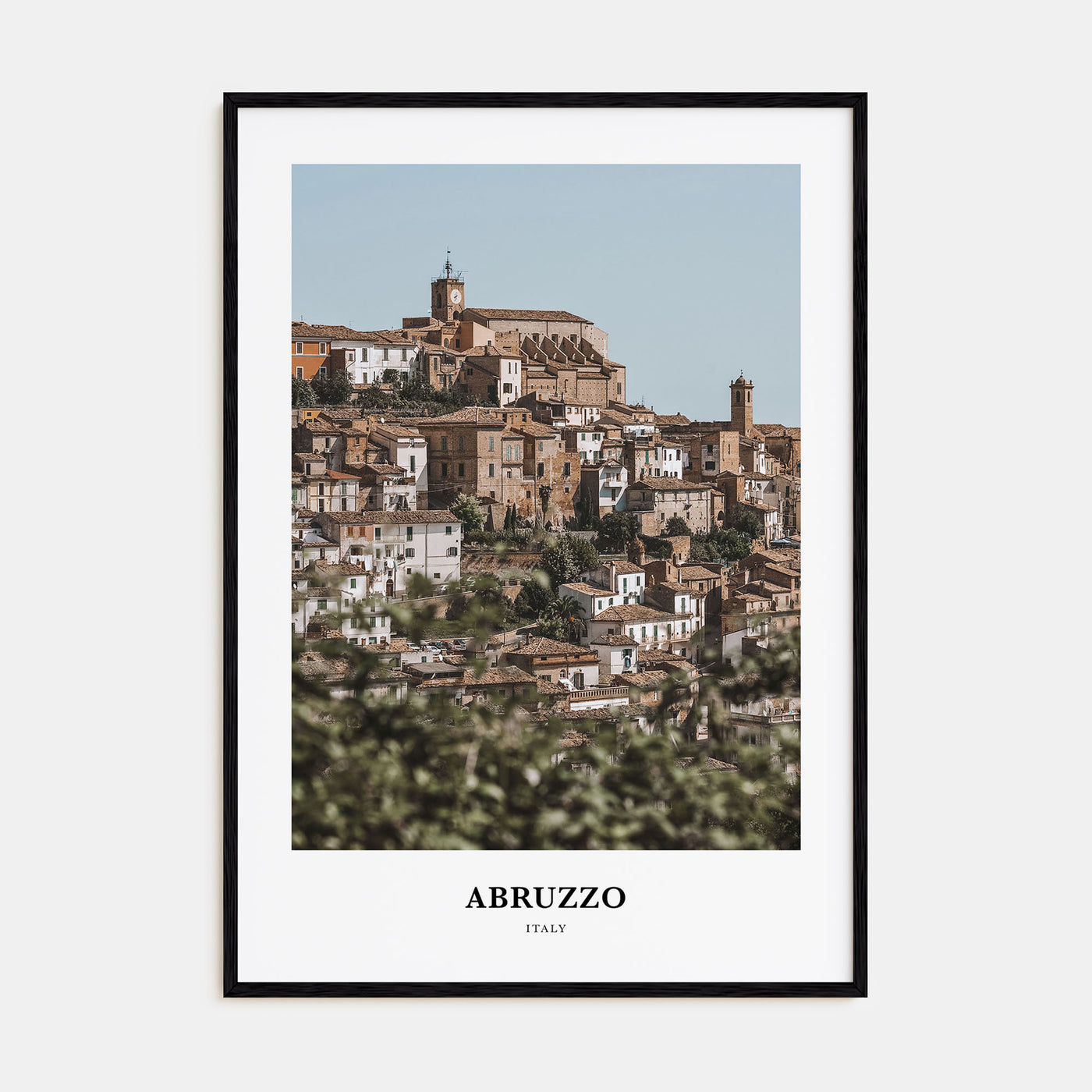 Abruzzo Portrait Color No 1 Poster