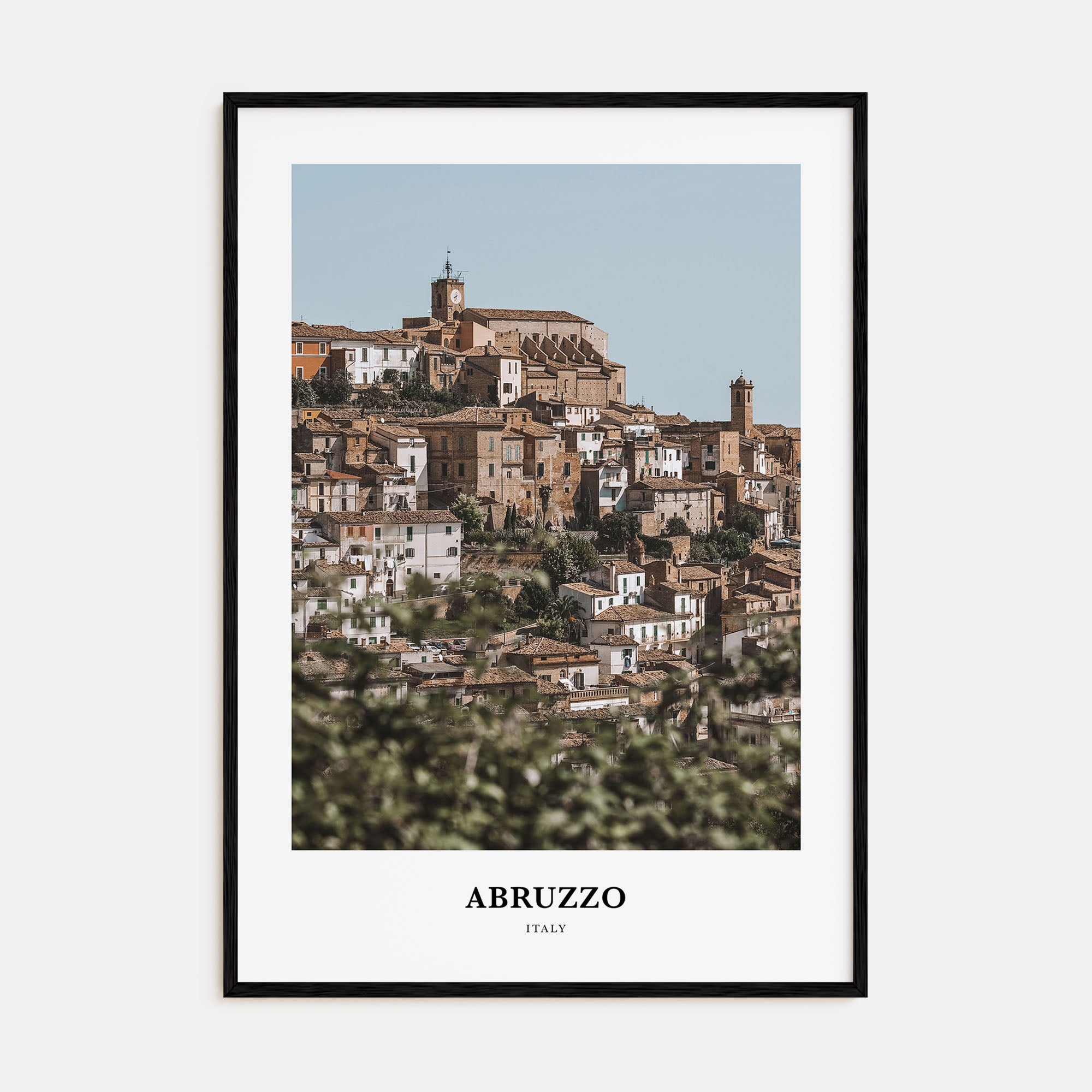 Abruzzo Portrait Color No 1 Poster