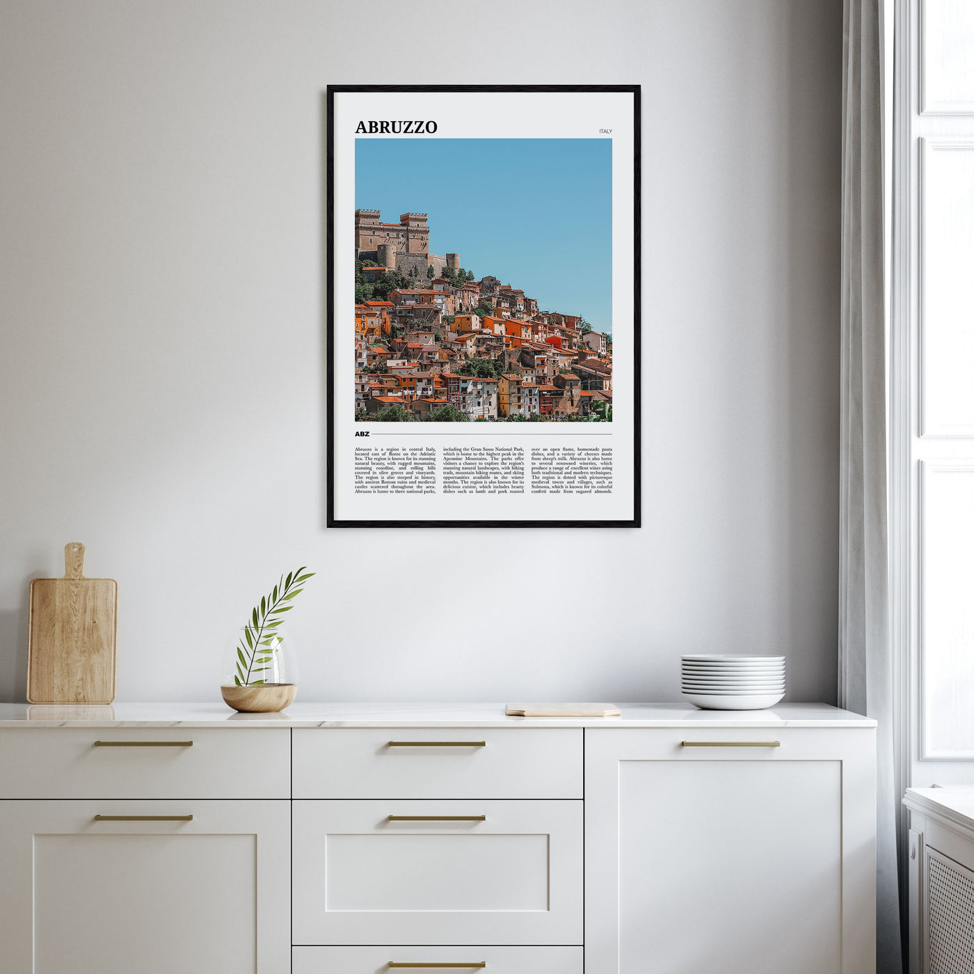 Abruzzo Travel Color No 2 Poster