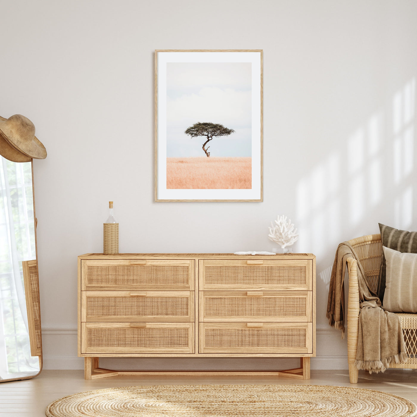 Acacia Tree Photo Color No 1 Poster