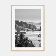 Acadia National Park Photo B&W Poster