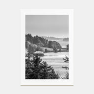 Acadia National Park Photo B&W Poster