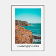 Acadia National Park Portrait Color Poster