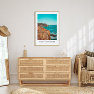 Acadia National Park Portrait Color Poster