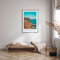 Acadia National Park Portrait Color Poster