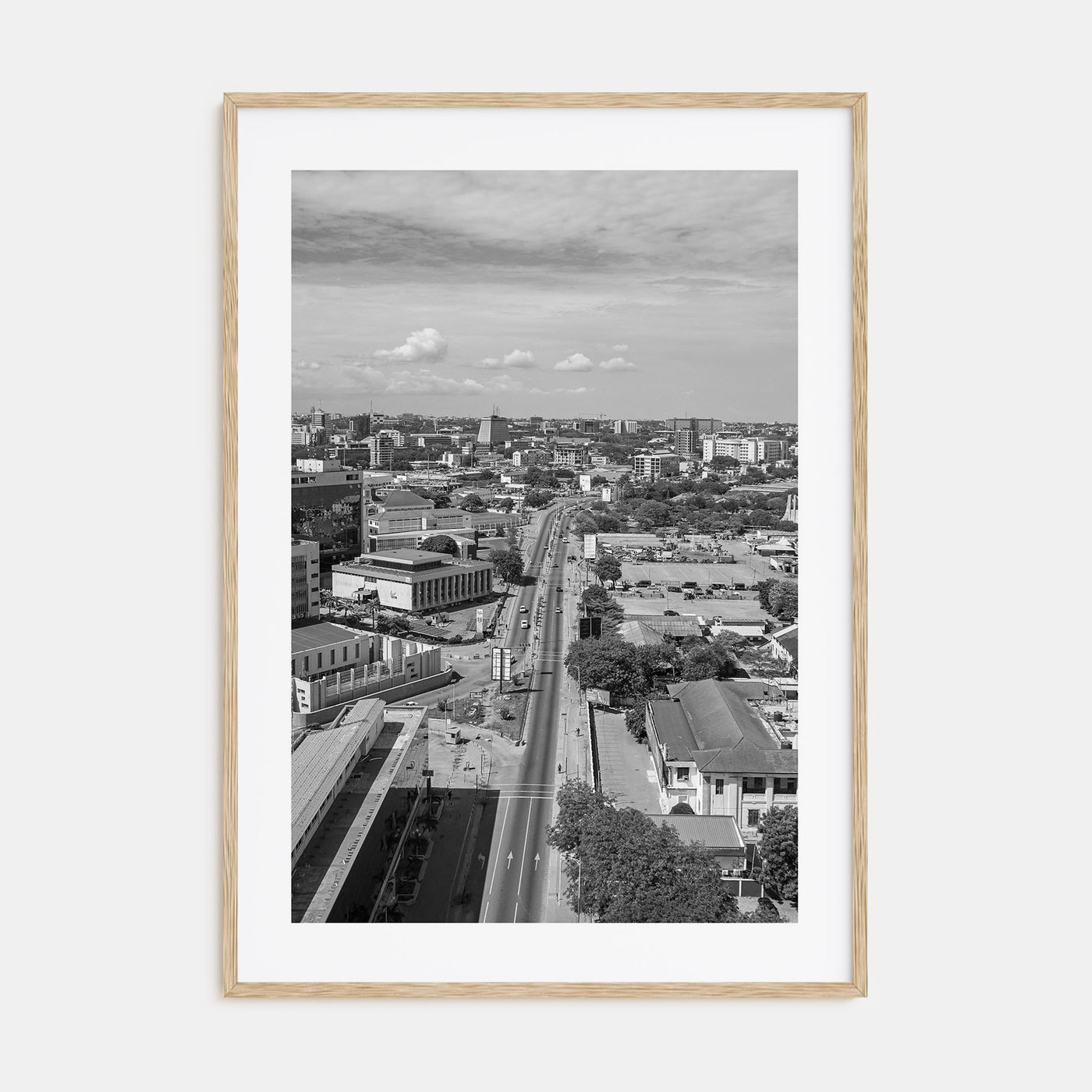 Accra Photo B&W Poster