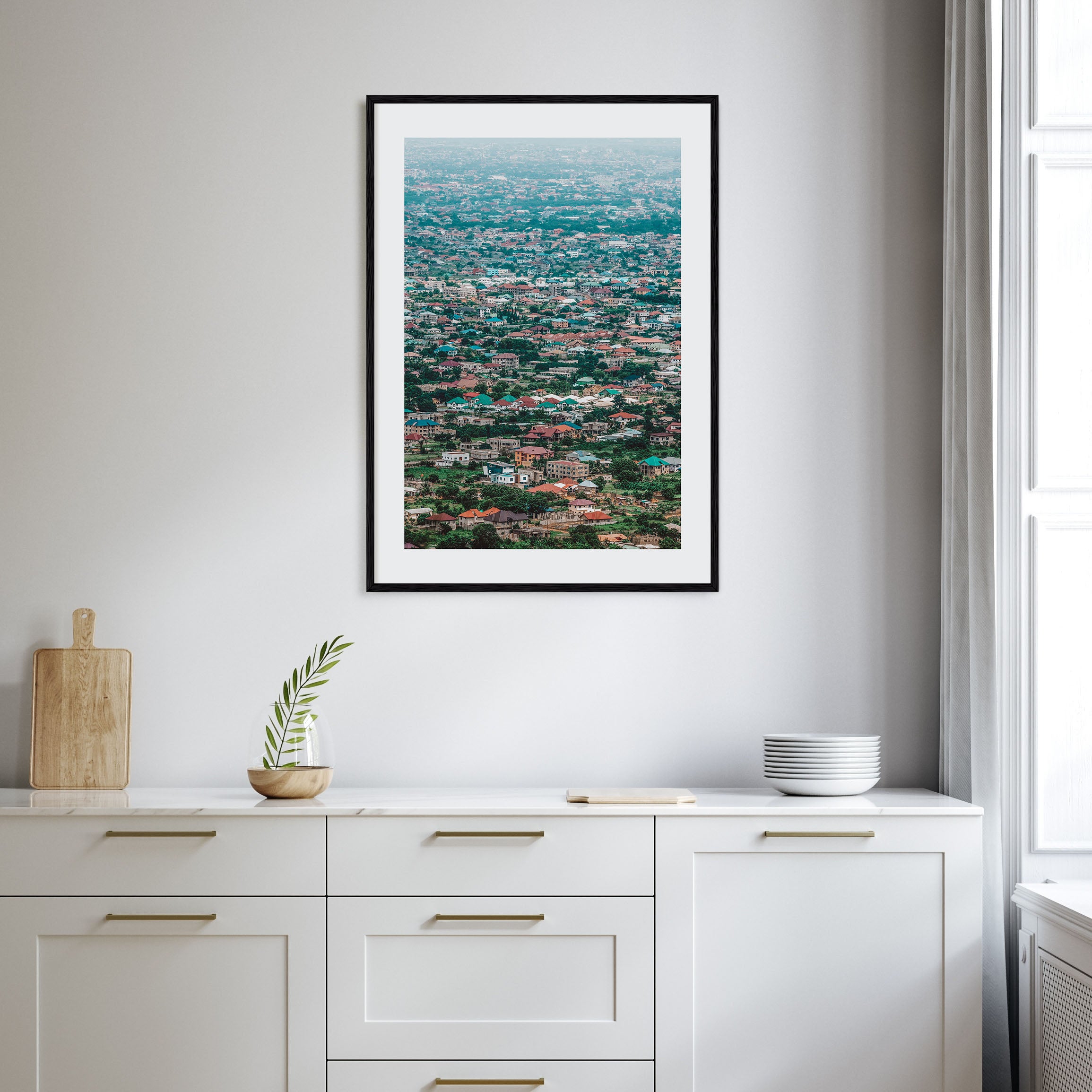 Accra Photo Color Poster