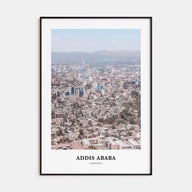 Addis Ababa Portrait Color Poster