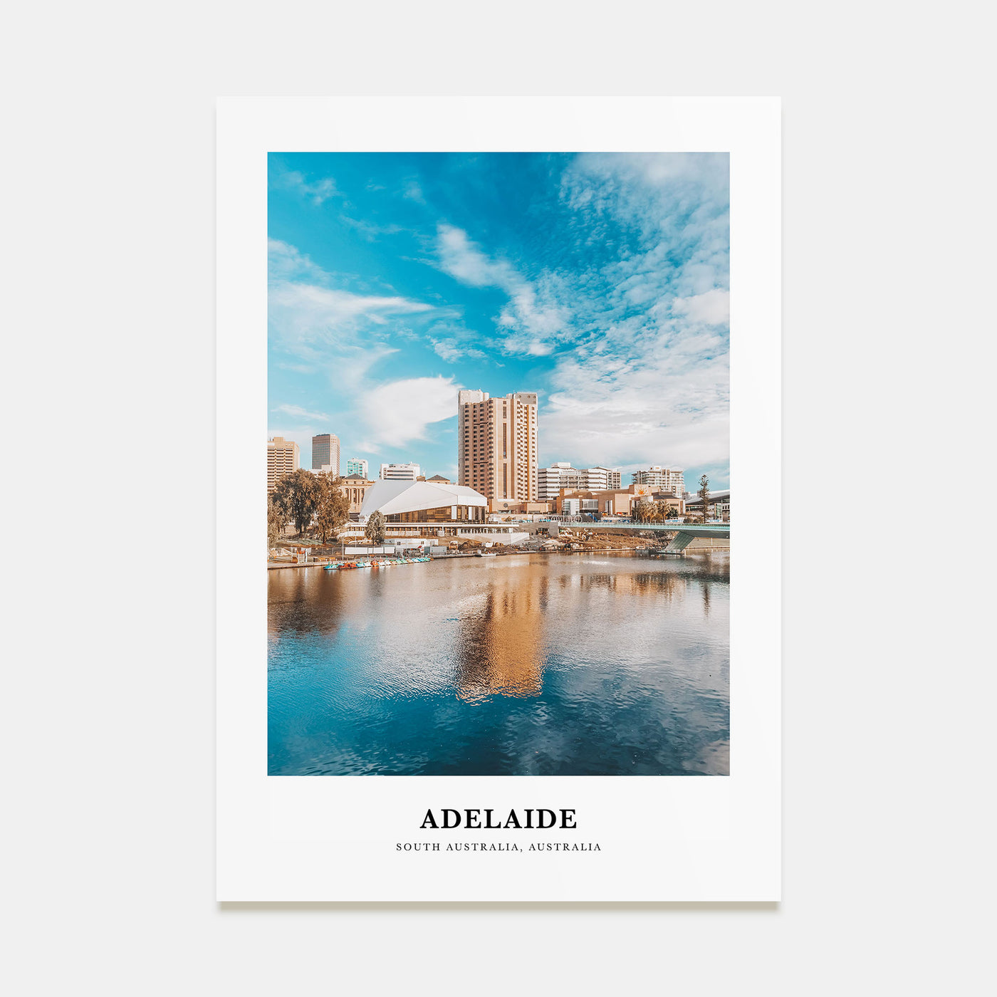 Adelaide Portrait Color Poster