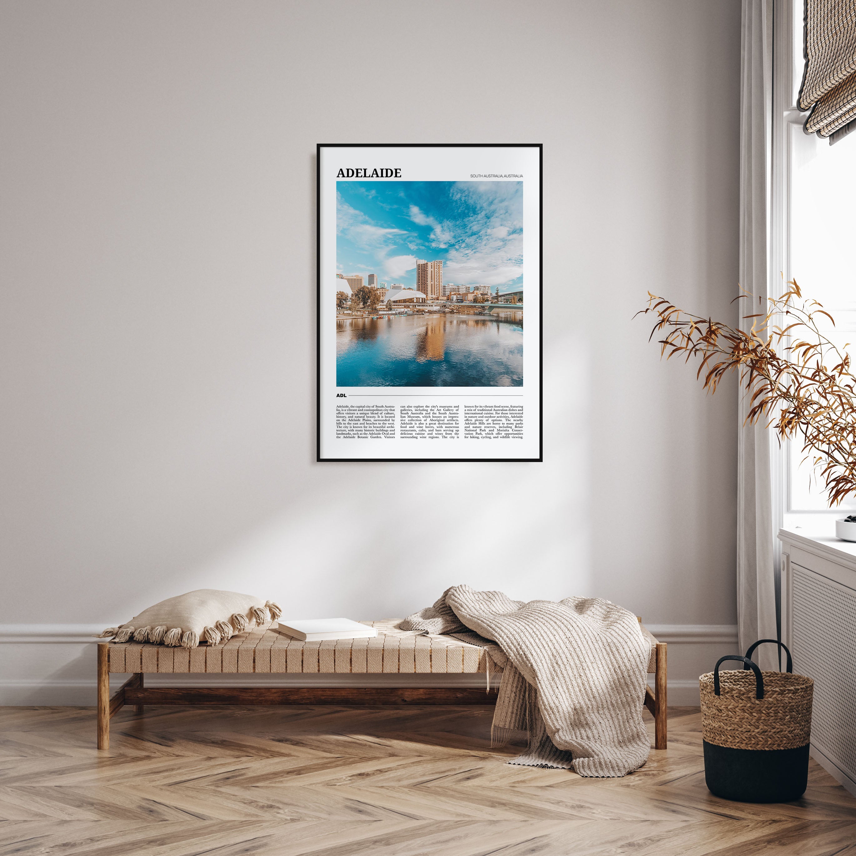 Adelaide Travel Color Poster