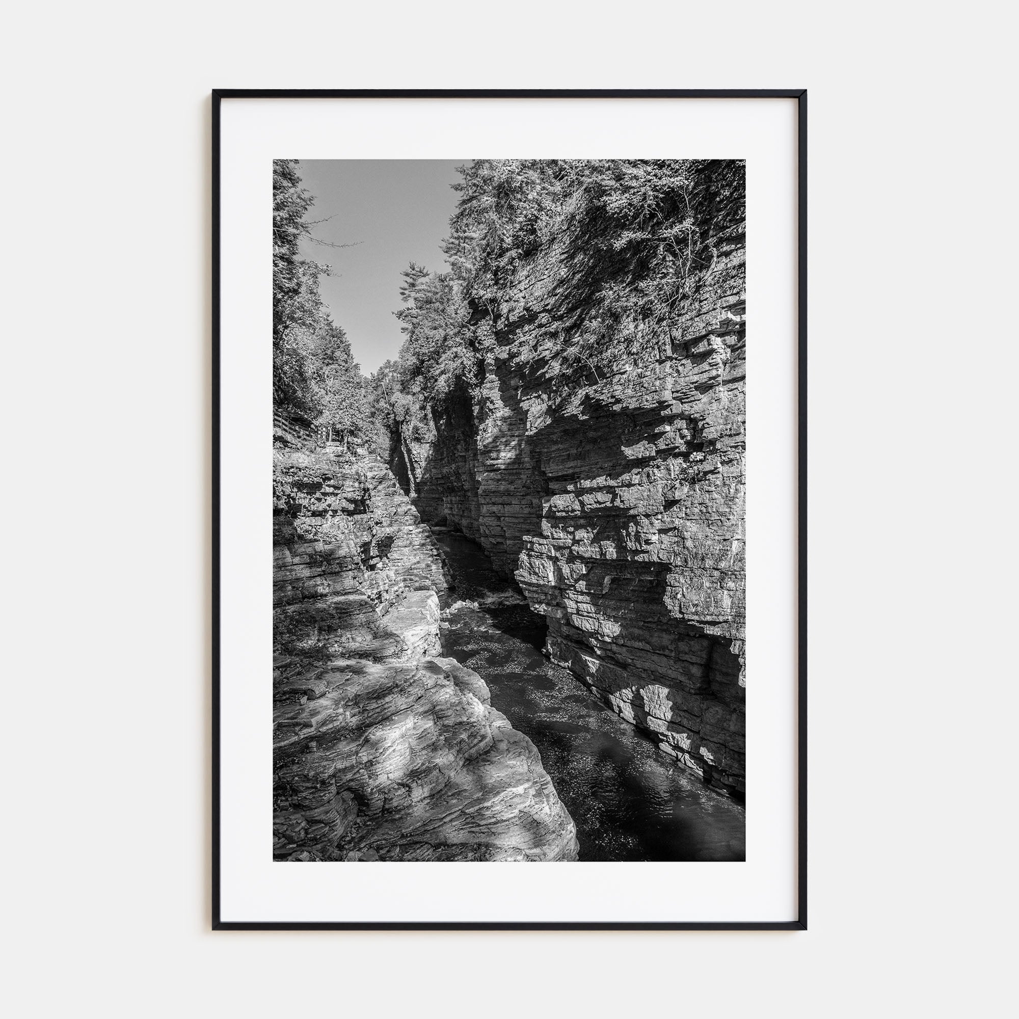 Adirondack Mountains Photo B&W No 2 Poster