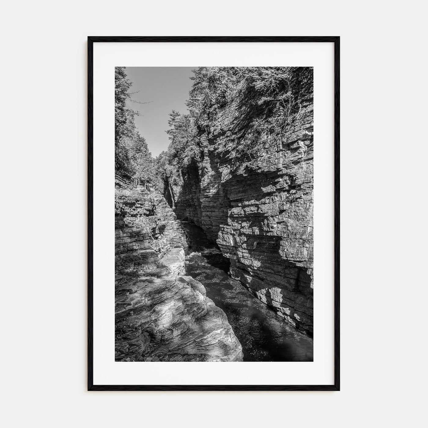 Adirondack Mountains Photo B&W No 2 Poster