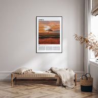 Africa Travel Color Poster