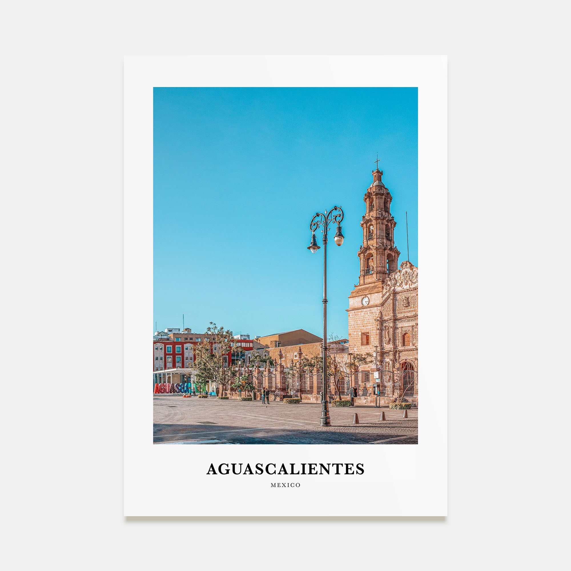 Aguascalientes Portrait Color Poster