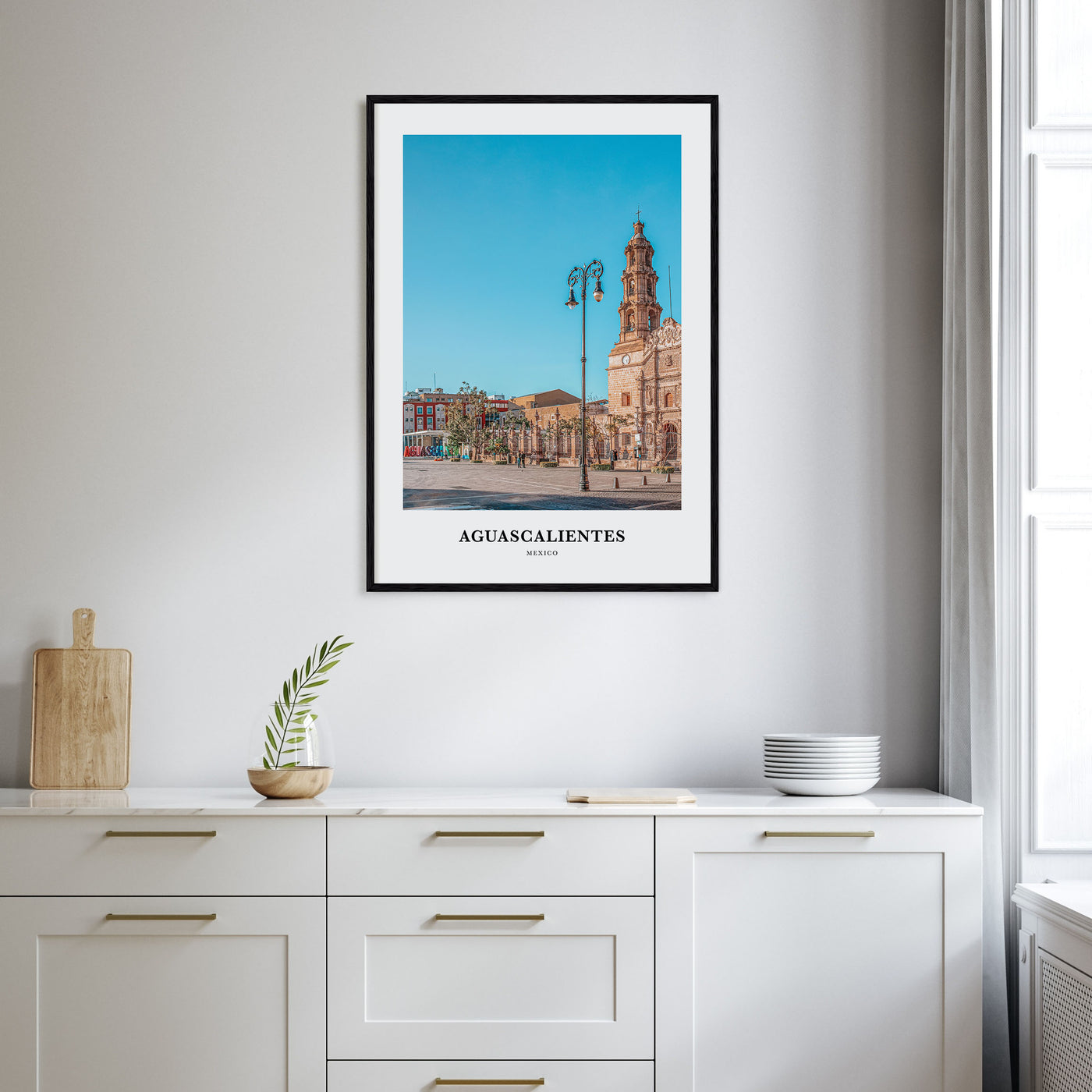 Aguascalientes Portrait Color Poster