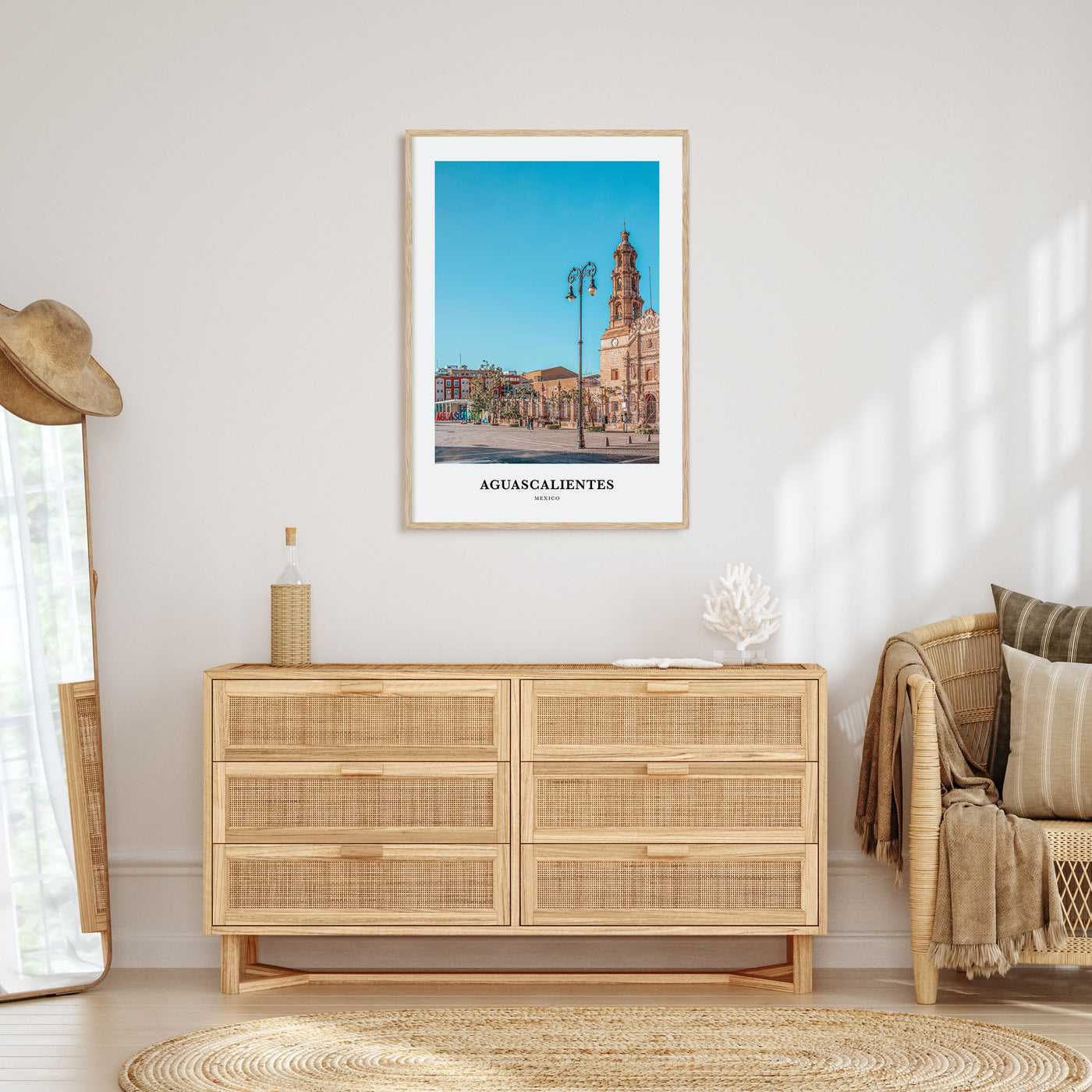 Aguascalientes Portrait Color Poster