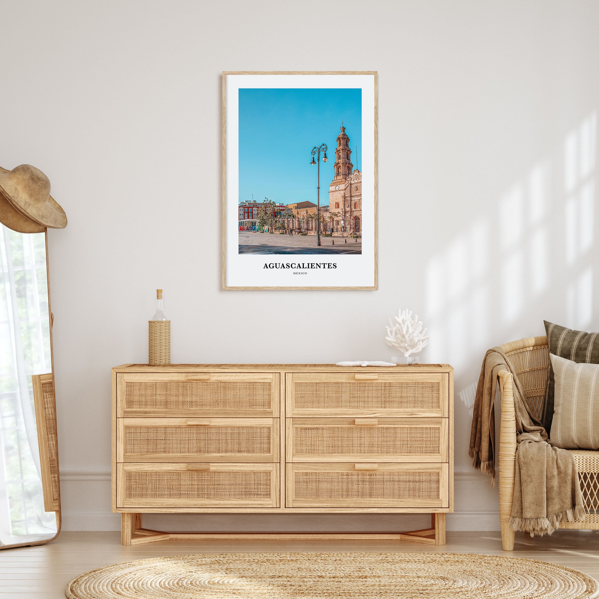 Aguascalientes Portrait Color Poster