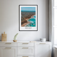 Aireys Inlet Portrait Color Poster