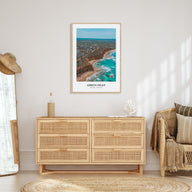 Aireys Inlet Portrait Color Poster
