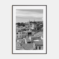 Aix-en-Provence Photo B&W Poster