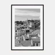 Aix-en-Provence Photo B&W Poster
