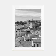 Aix-en-Provence Photo B&W Poster