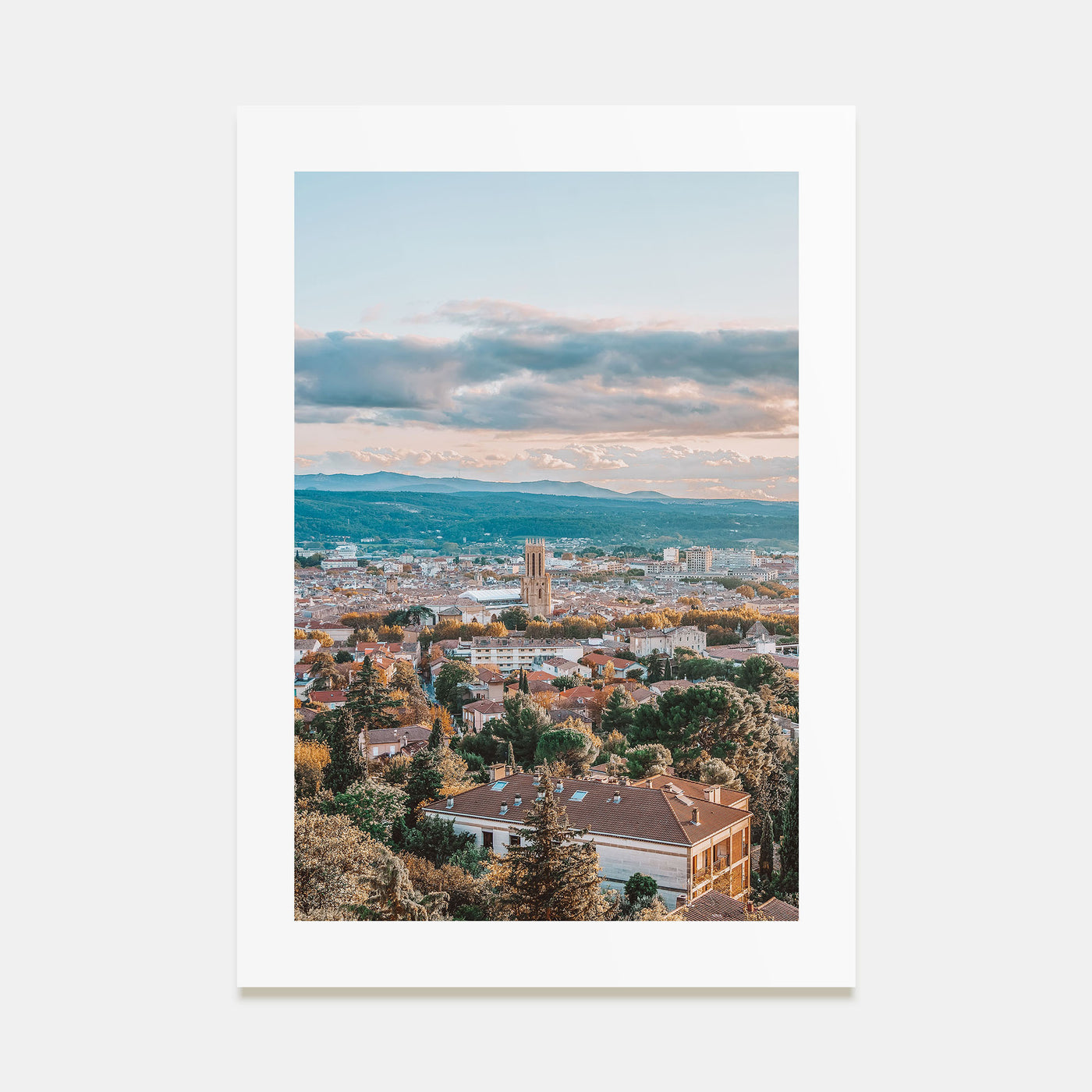 Aix-en-Provence Photo Color Poster