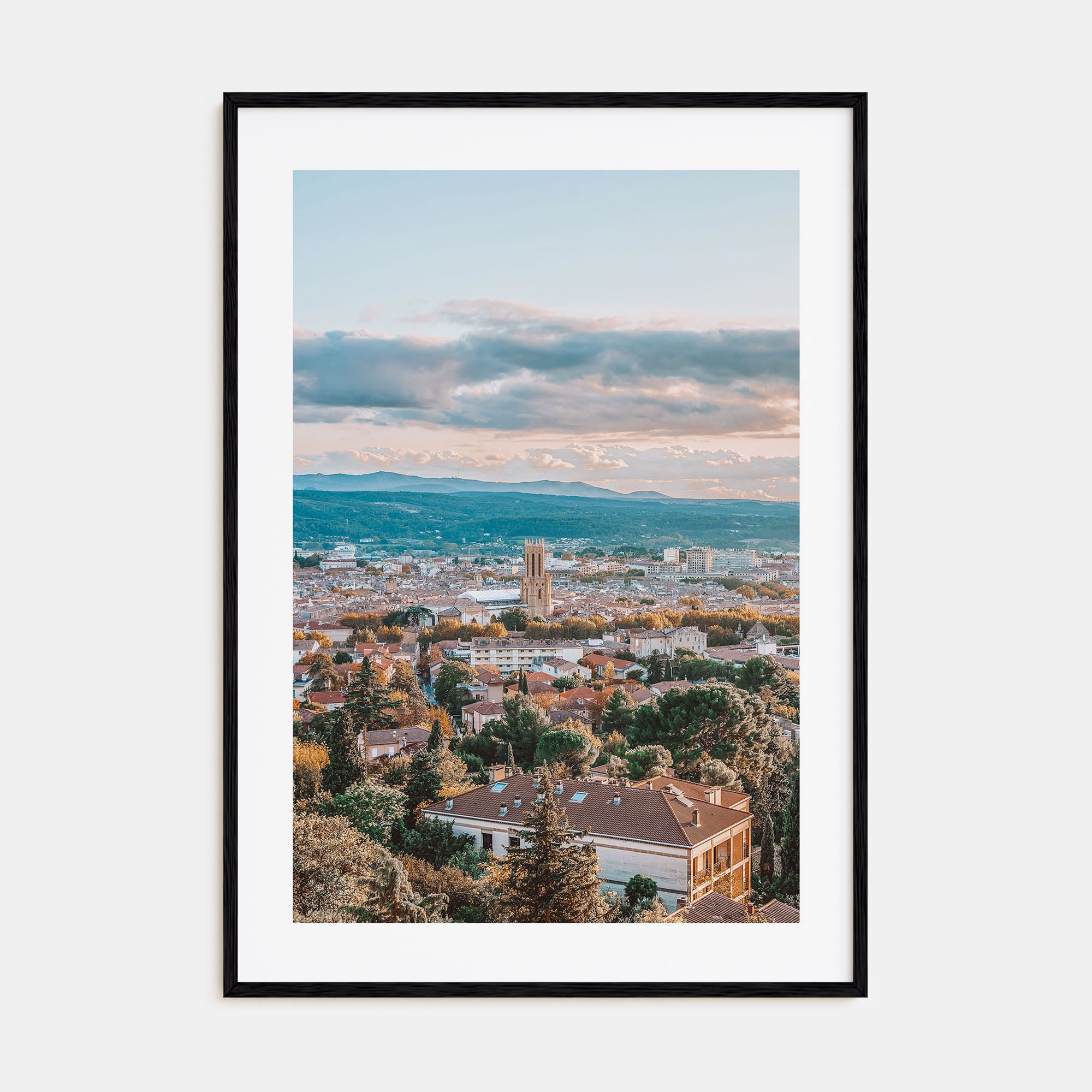 Aix-en-Provence Photo Color Poster