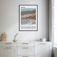 Ajaccio Travel Color Poster