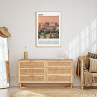 Akron Travel Color Poster