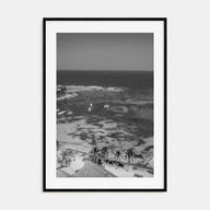 Akumal Photo B&W Poster