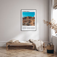 Alabama Hills Travel Color Poster