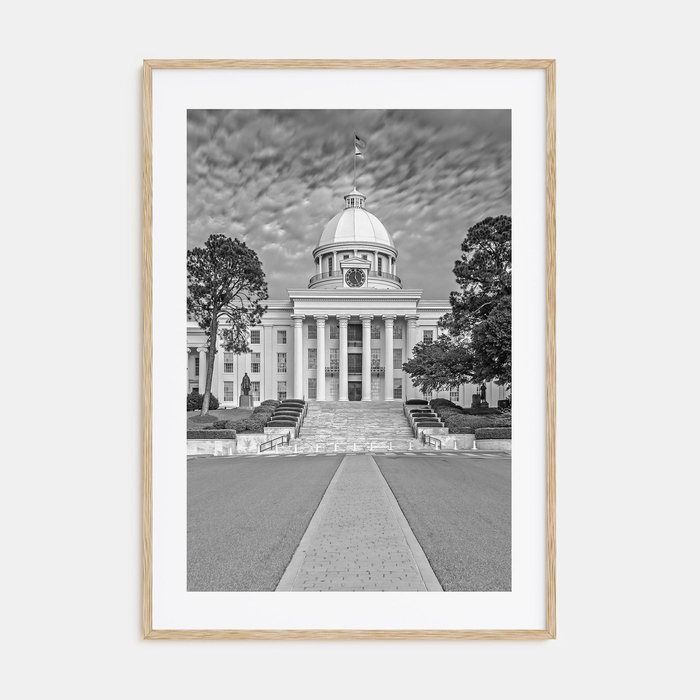 Alabama Photo B&W Poster
