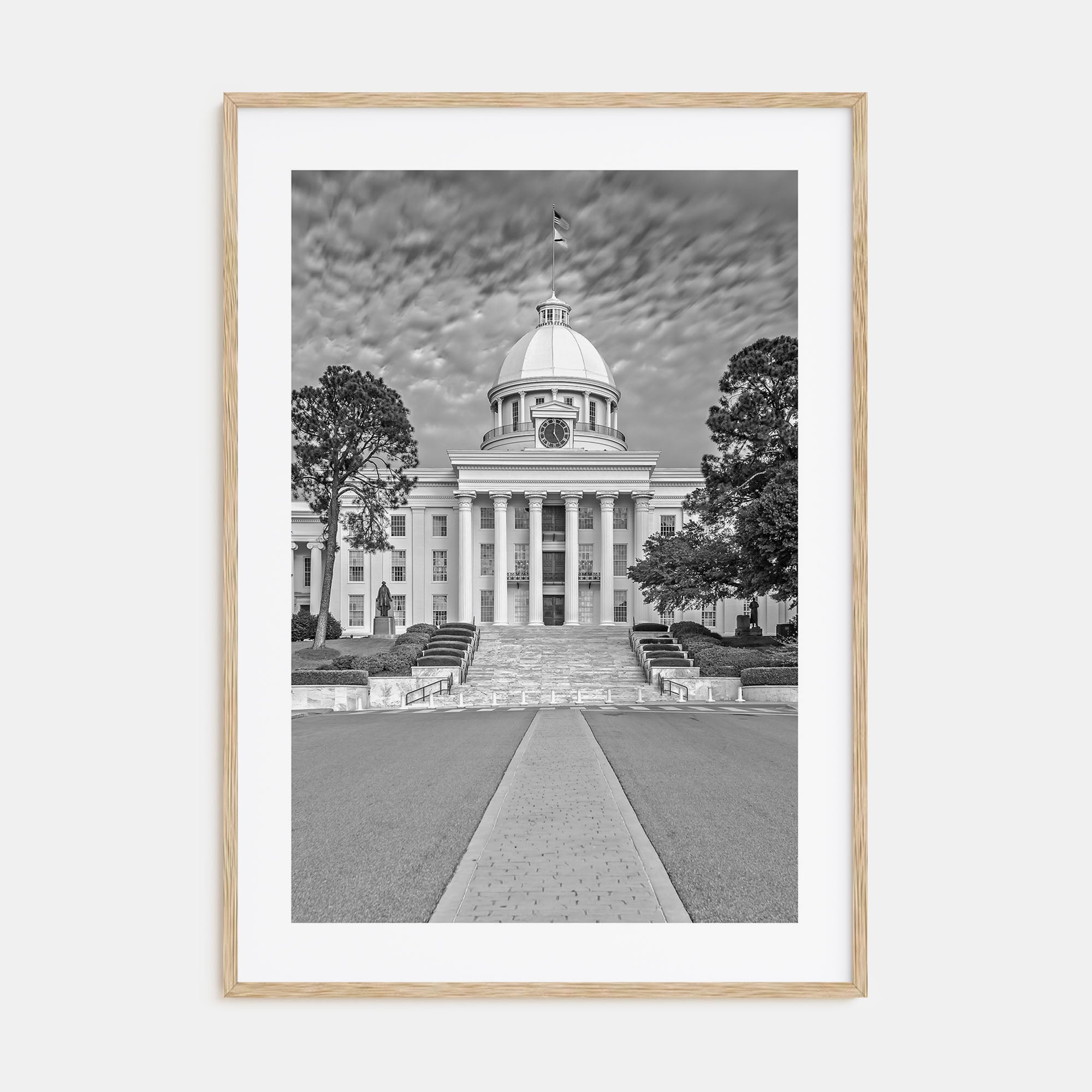 Alabama Photo B&W Poster