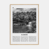 Alabama Travel B&W No 1 Poster