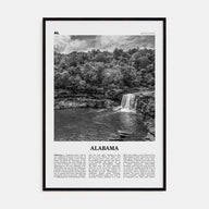 Alabama Travel B&W No 1 Poster