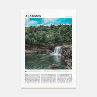 Alabama Travel Color Poster