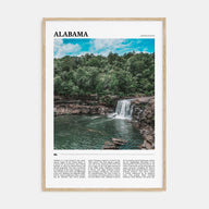 Alabama Travel Color Poster