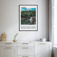 Alabama Travel Color Poster
