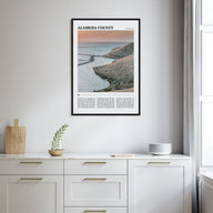 Alameda County Travel Color Poster