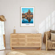 Alameda Portrait Color Poster