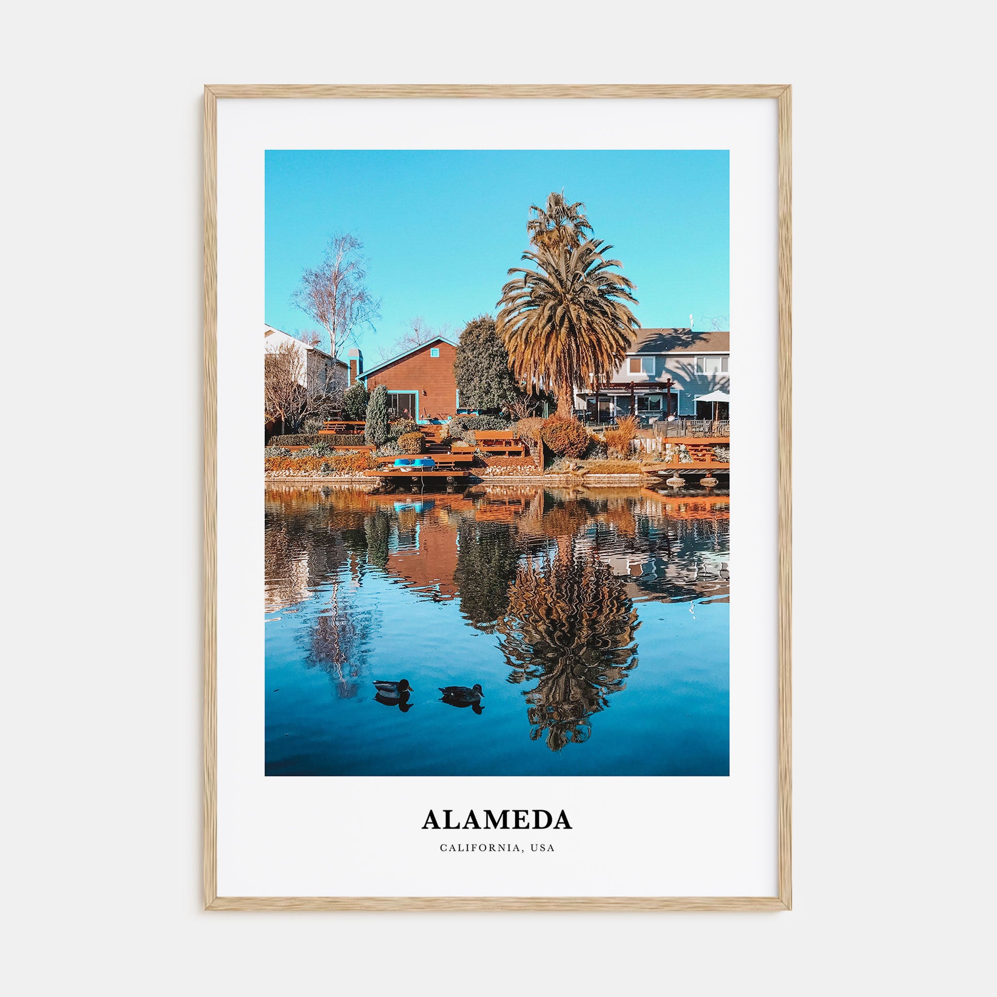 Alameda Portrait Color Poster