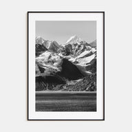 Alaska Photo B&W Poster