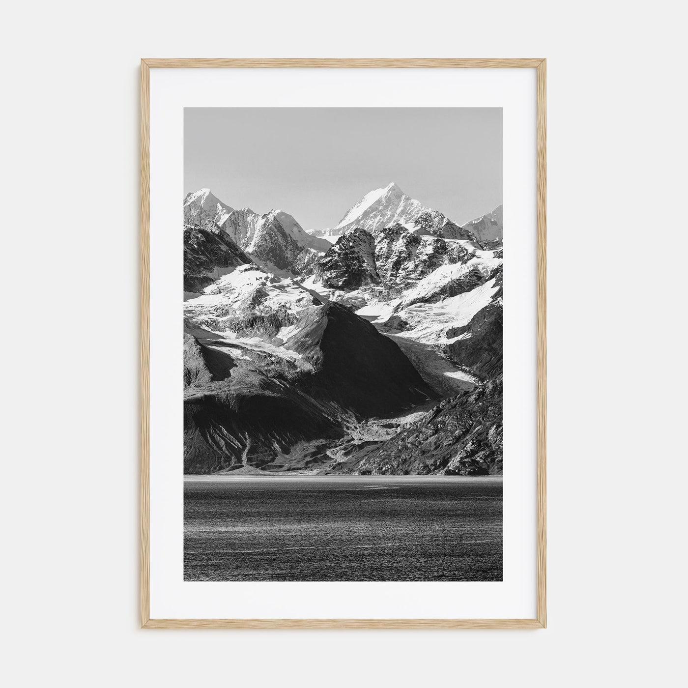 Alaska Photo B&W Poster