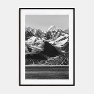 Alaska Photo B&W Poster