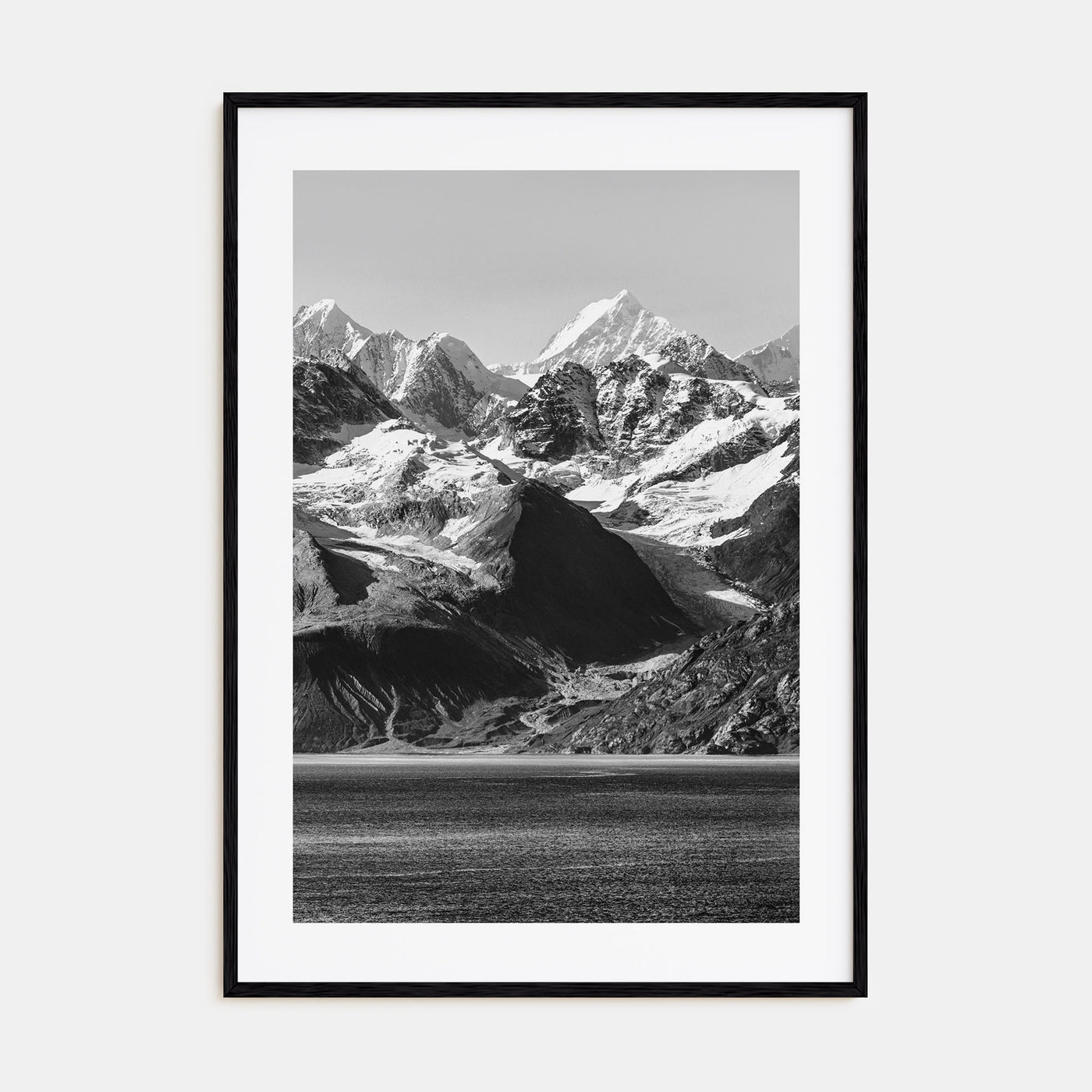 Alaska Photo B&W Poster