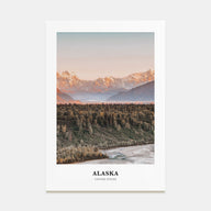 Alaska Portrait Color No 2 Poster